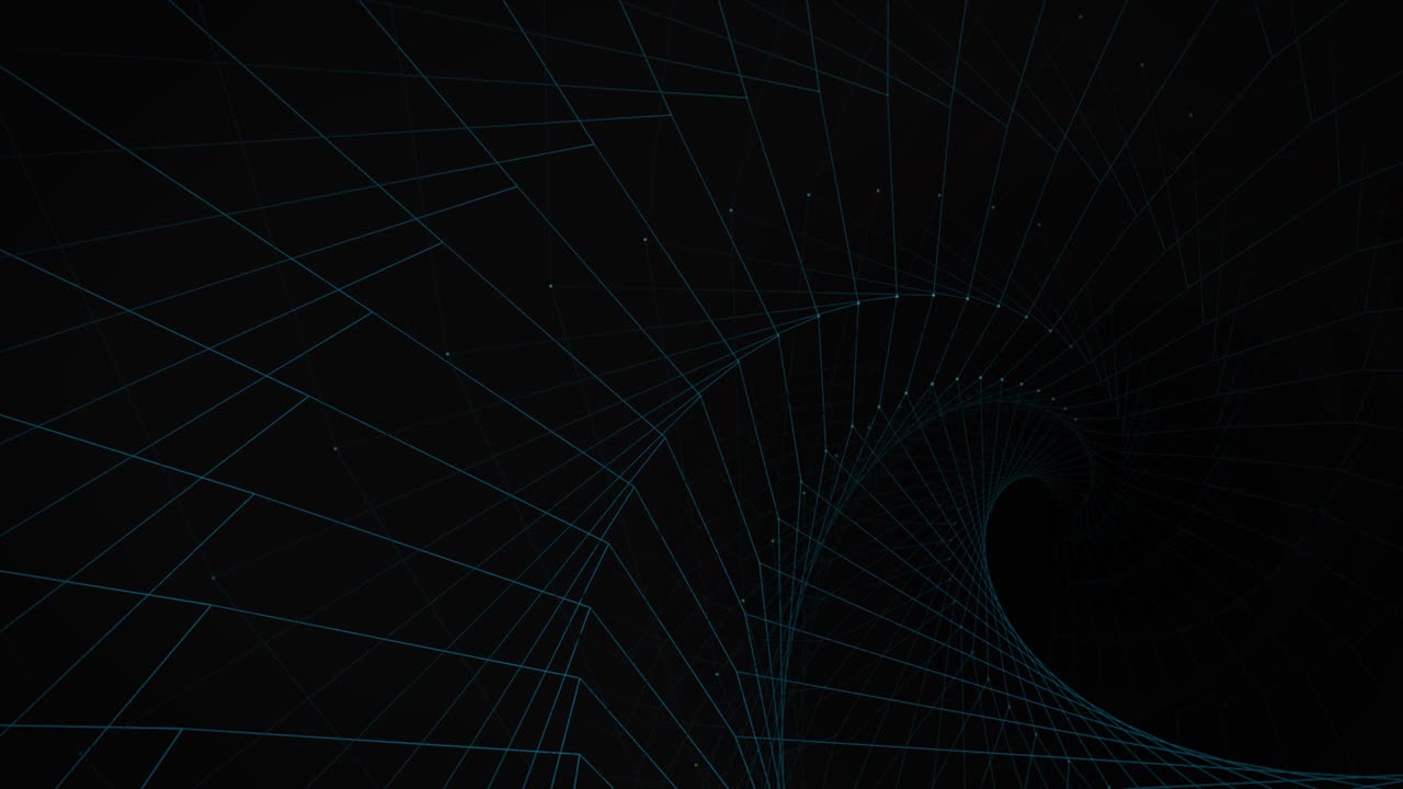 Abstract spiral blue network motion background | Premium Stock Video ...