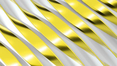 conjunto de 5 líneas giratorias 3d giratorias con diferentes fondos de color. animación de bucle de telón de fondo 4k.