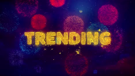 trending fireworks display