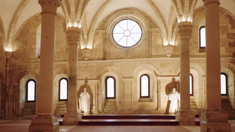 interior of a monastery