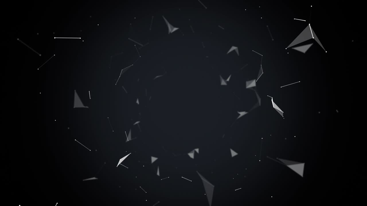 animación de la red de fondo 4k