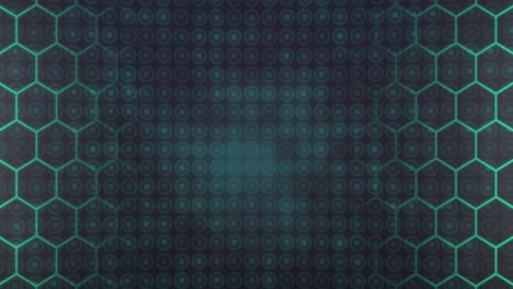 animación de patrón verde neón y fondo brillante