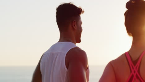 les encanta correr bajo el sol.