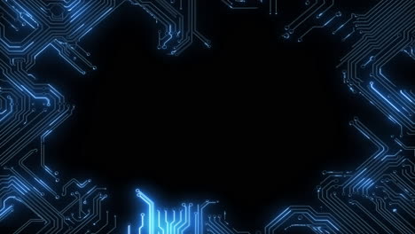 abstract circuit board background