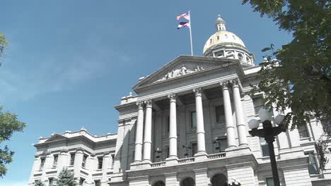 El-Edificio-De-La-Capital-Del-Estado-En-Denver-Colorado