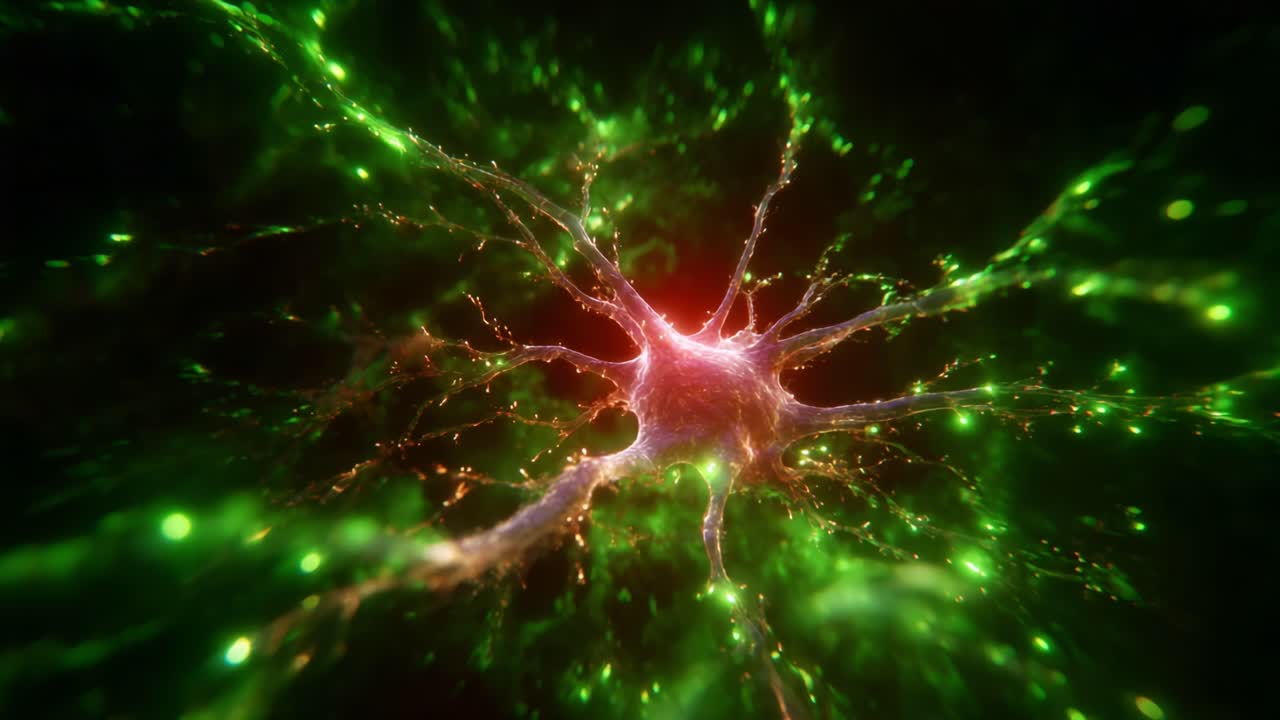 A Journey Through Neurons: Exploring the Intricate Structures and Vibrant Colors of Neural Connections in a Fascinating Microscopic World