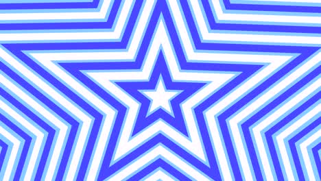 star loop geometric colorful expanding shape background