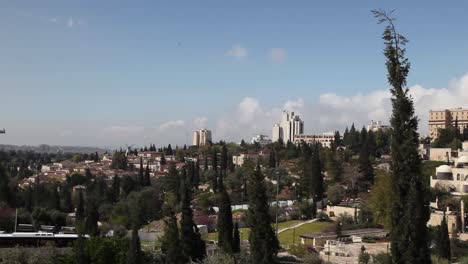 jerusalén vista panorámica de la ciudad en un día soleado