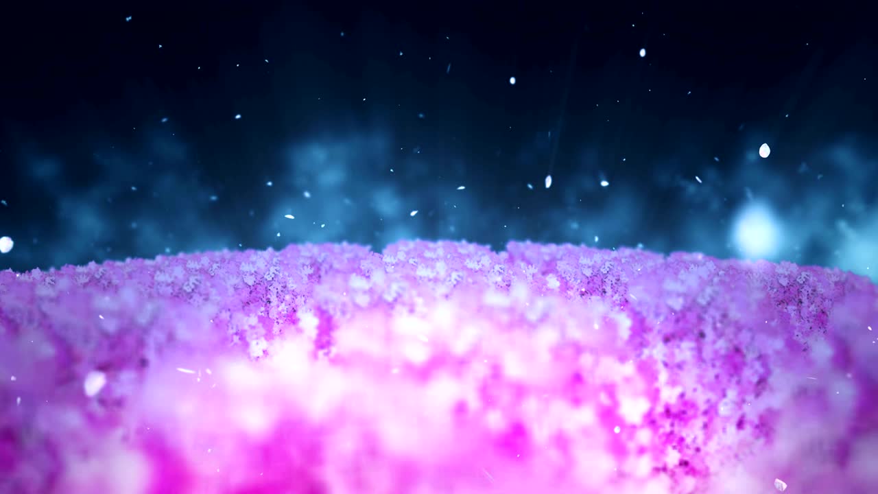 Spring forest landscape illustration, Abstract nature background, Cherry blossom loop animation,