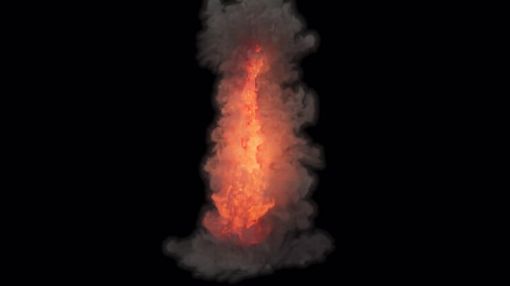 Fire and Smoke Column
