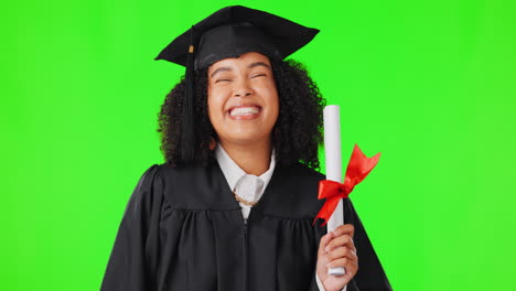 Mujer-Feliz,-Estudiante-Con-Diploma