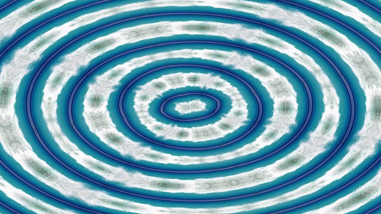 gráficos en movimiento de rotación basados en ondas marinas