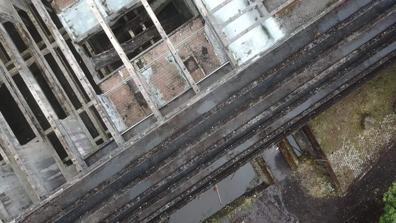 edificio abandonado del seminario de san pedro cerca de cardross, escocia