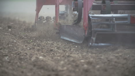 Tractor-Harrowing-Brown-Field