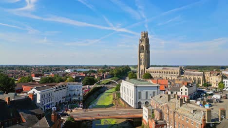 boston, lincolnshire: a uk market town with a rich history as the pilgrim fathers' birthplace