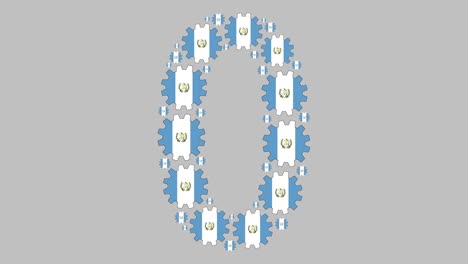 número cero guatemalteco