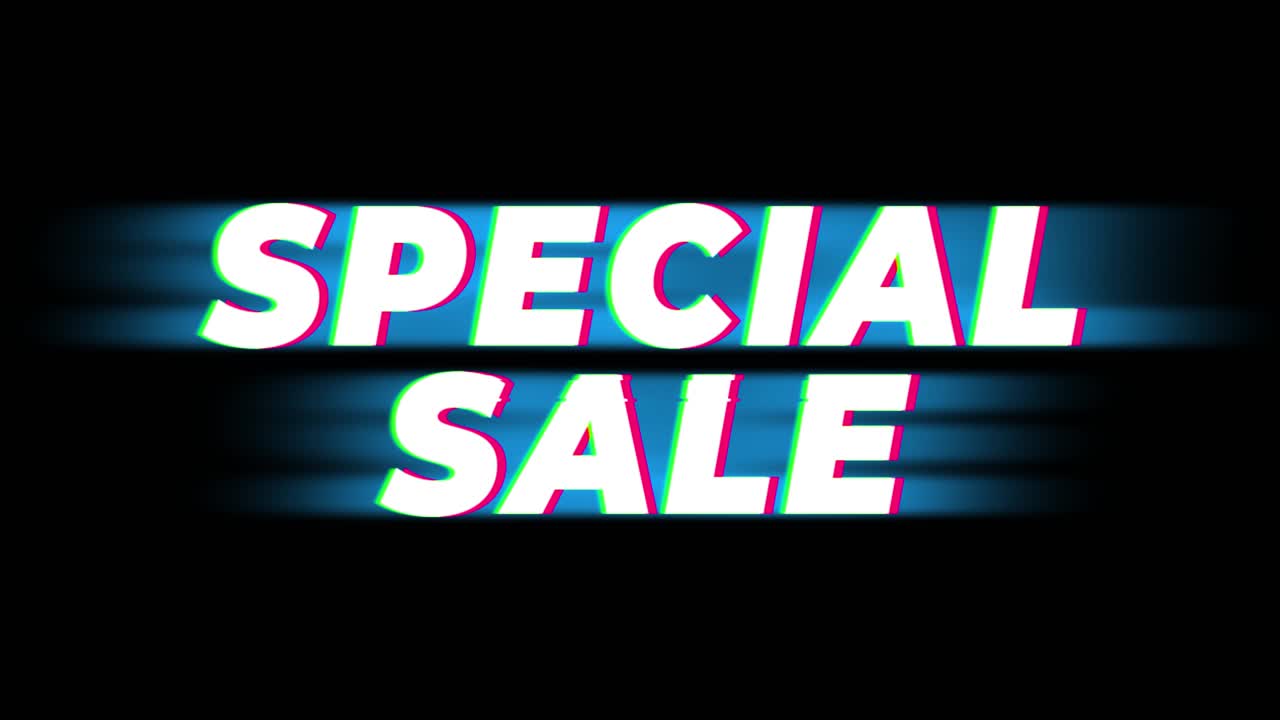 Grafica promozionale per saldi speciali