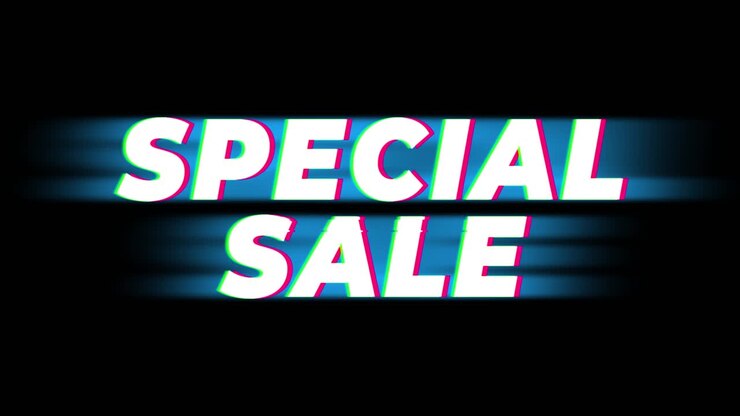 Grafica promozionale per saldi speciali