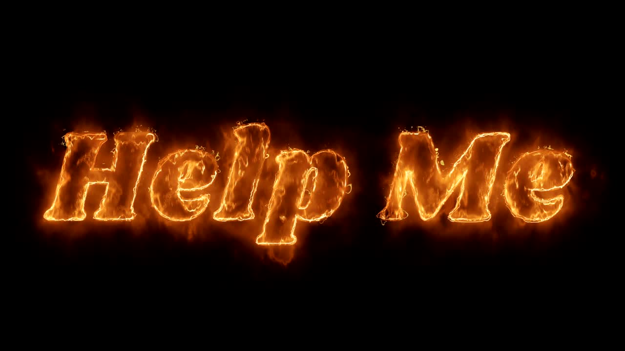 ホット アニメーション 燃える リアル 炎のループ