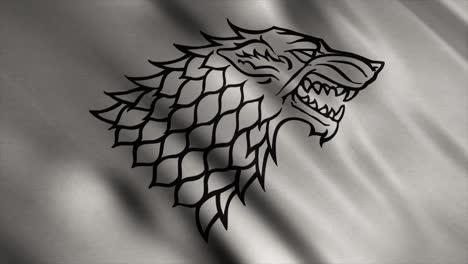 house stark flag - game of thrones