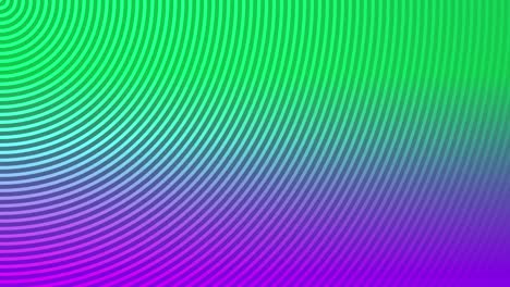 Animationshintergrund,-Radiale-Welle,-Kreisförmige-Linie,-Bewegungsgrafiken,-Schleifenmuster,-Design,-Farbe,-Visueller-Digitaler-Effekt,-Optische-Täuschung,-Schön,-4k,-Grün,-Lila