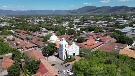 aerial view of choluteca, honduras, picturesque hispanic heritage town