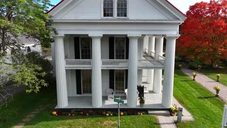 historic home and museum in small town america