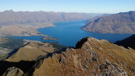 Lake-and-mountains-New-Zealand-4k-drone