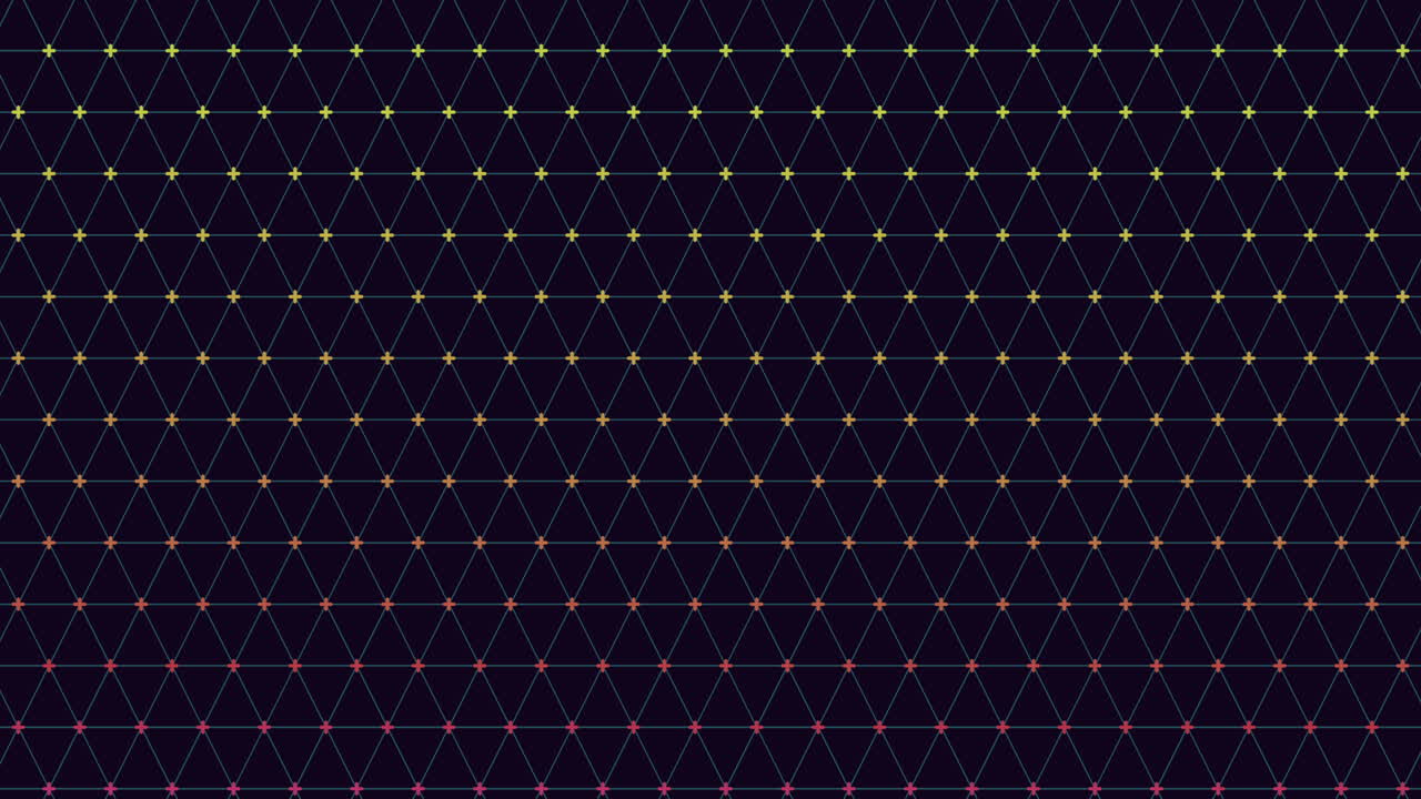 светящийся синий и зеленый рисунок сетки на черном фоне
