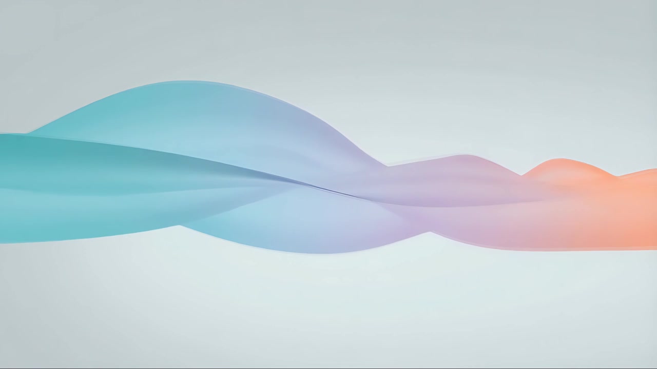 Minimal Abstract Wave Motion Background 4K