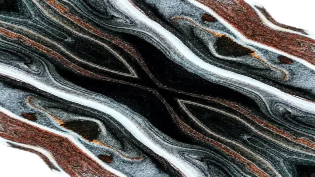 único colorido caleidoscopio patrón de mármol fractal fondo de movimiento.