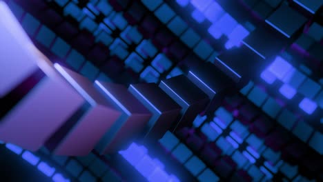 abstract 3d geometric pattern background