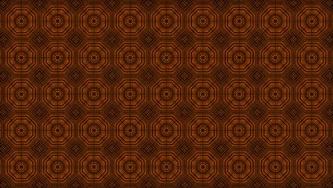 orange color pattern gothic design animation motion graphics