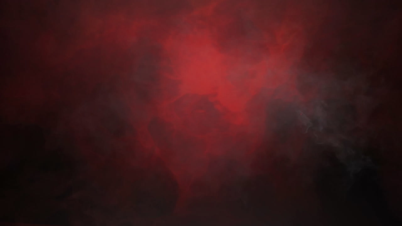 검은색 배경에 회색과 빨간색 그림자의 애니메이션