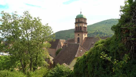 Church-of-Kayserberg-in-Early-Autumn