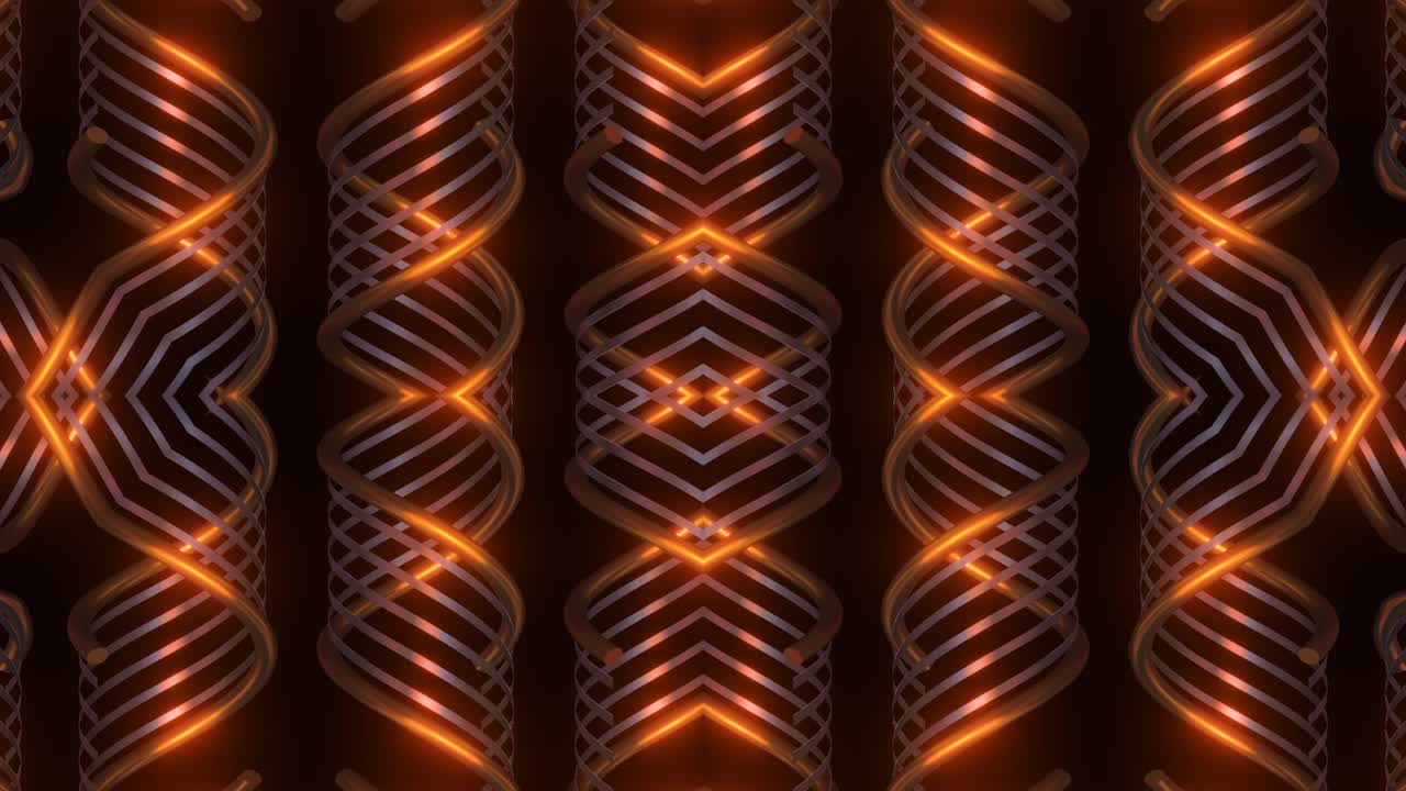 Motivo a spirale luminoso astratto