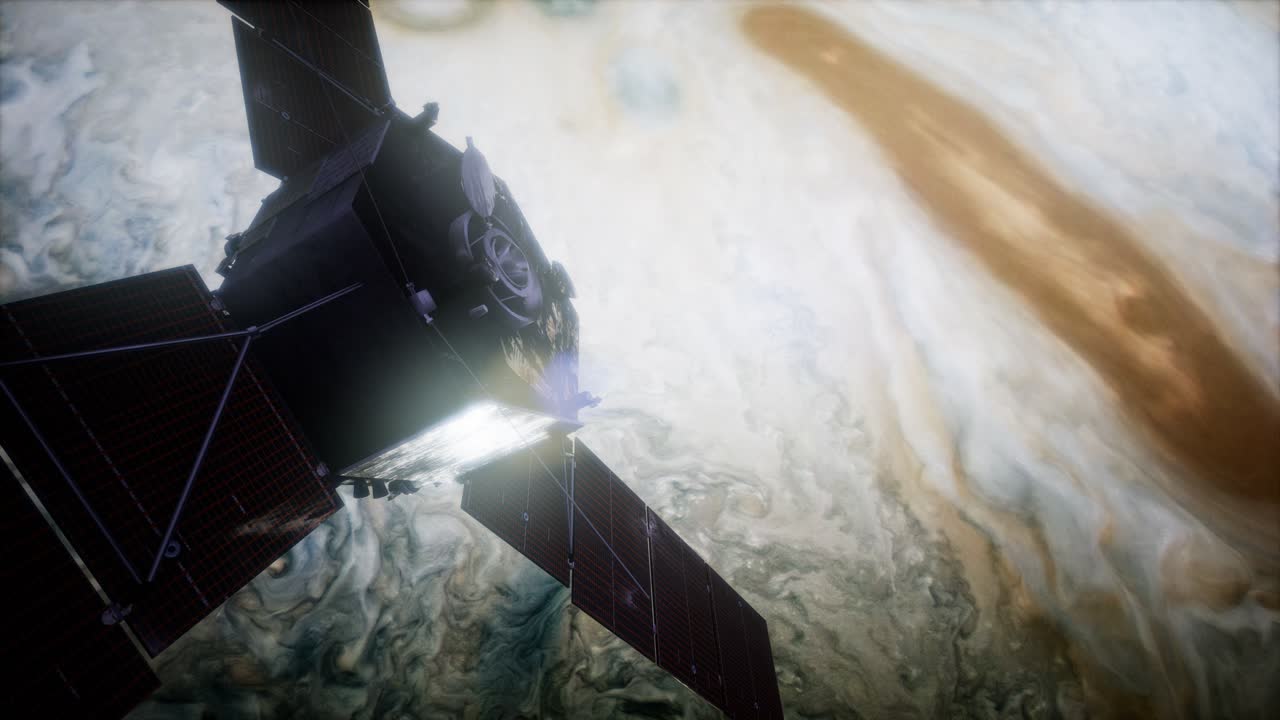 목성 주위를 도는 주노 위성