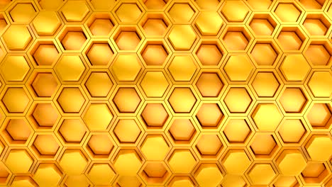 fondo de los hexágonos