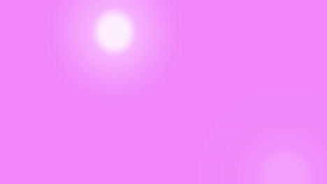 Animation-of-glowing-spots-of-lights-over-pink-background