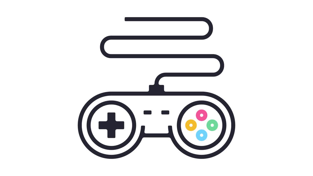 animación de iconos de juegos