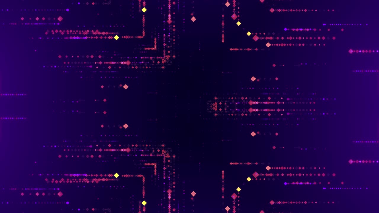 abstracto fuegos artificiales explosivos patrón de luz textura de fondo simétrico para el bucle vj.