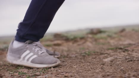 persona que hace flexiones al aire libre