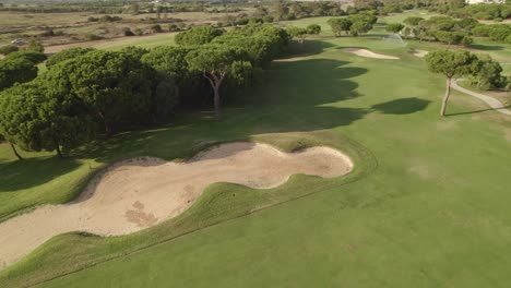 el campo de golf