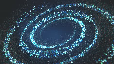 animación de fondo en espiral concepto abstracto