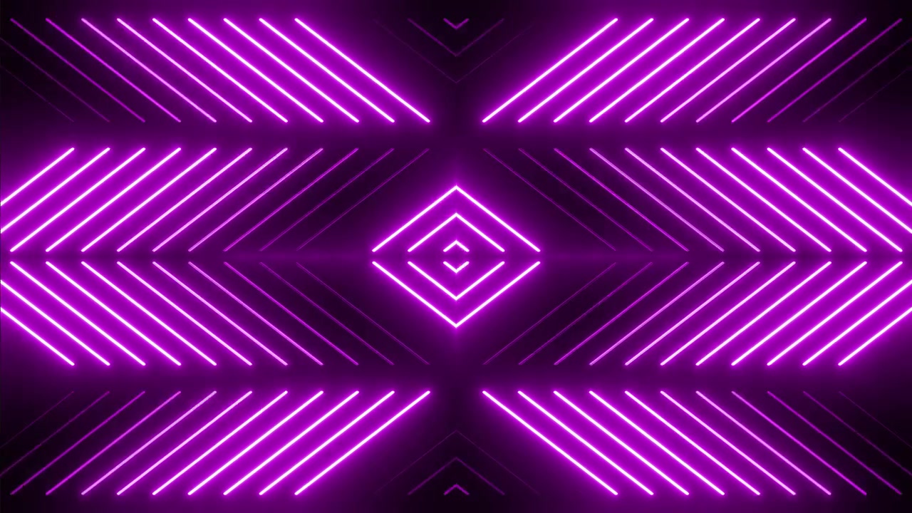 Motivo Geometrico Neon Viola