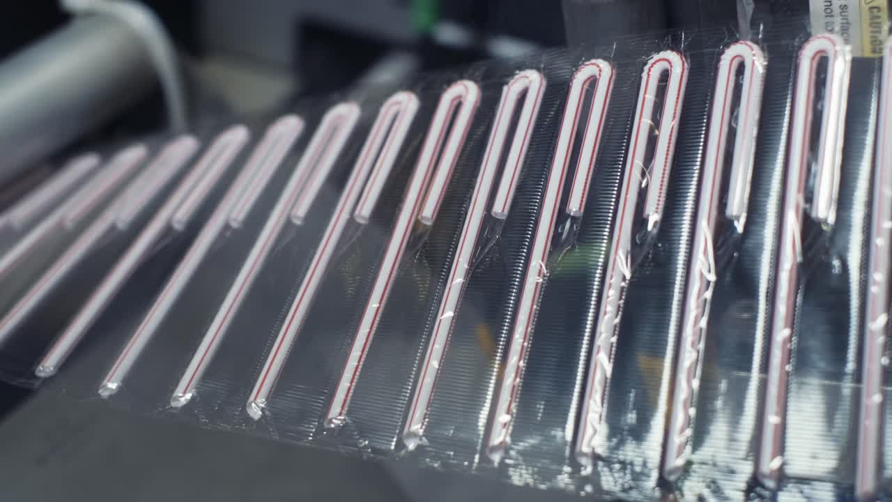 주스 빨대 제조 기계