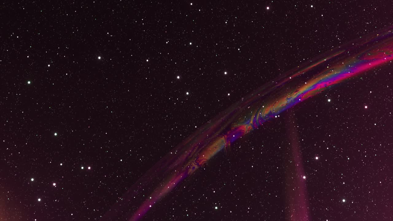 추상적인 우주 성운