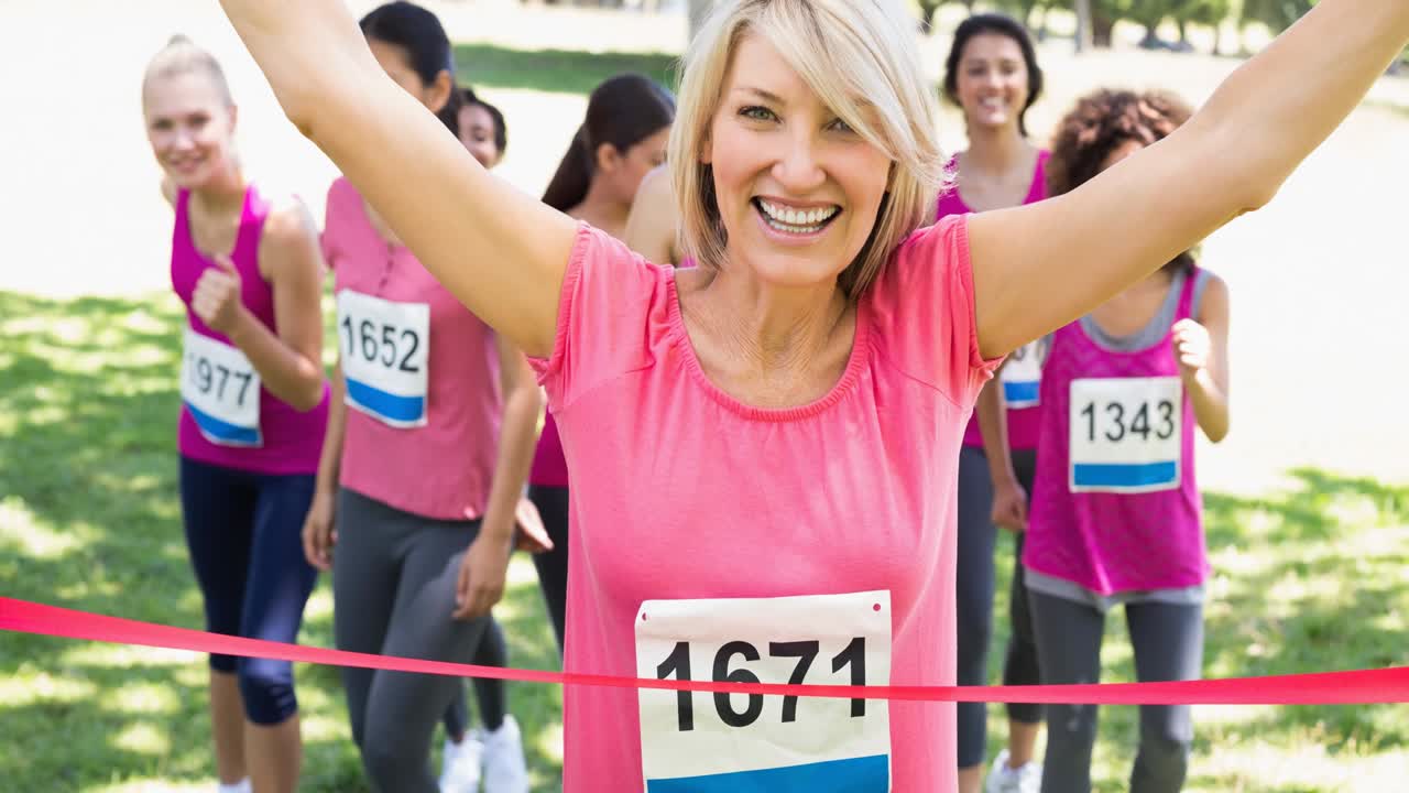 웃는 여성들의 다양한 그룹의 다양한 그룹의 애니메이션