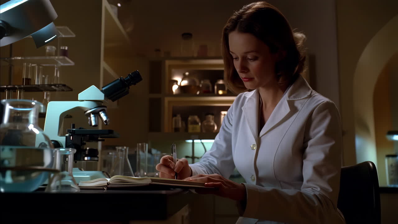 Woman Scientist in Lab