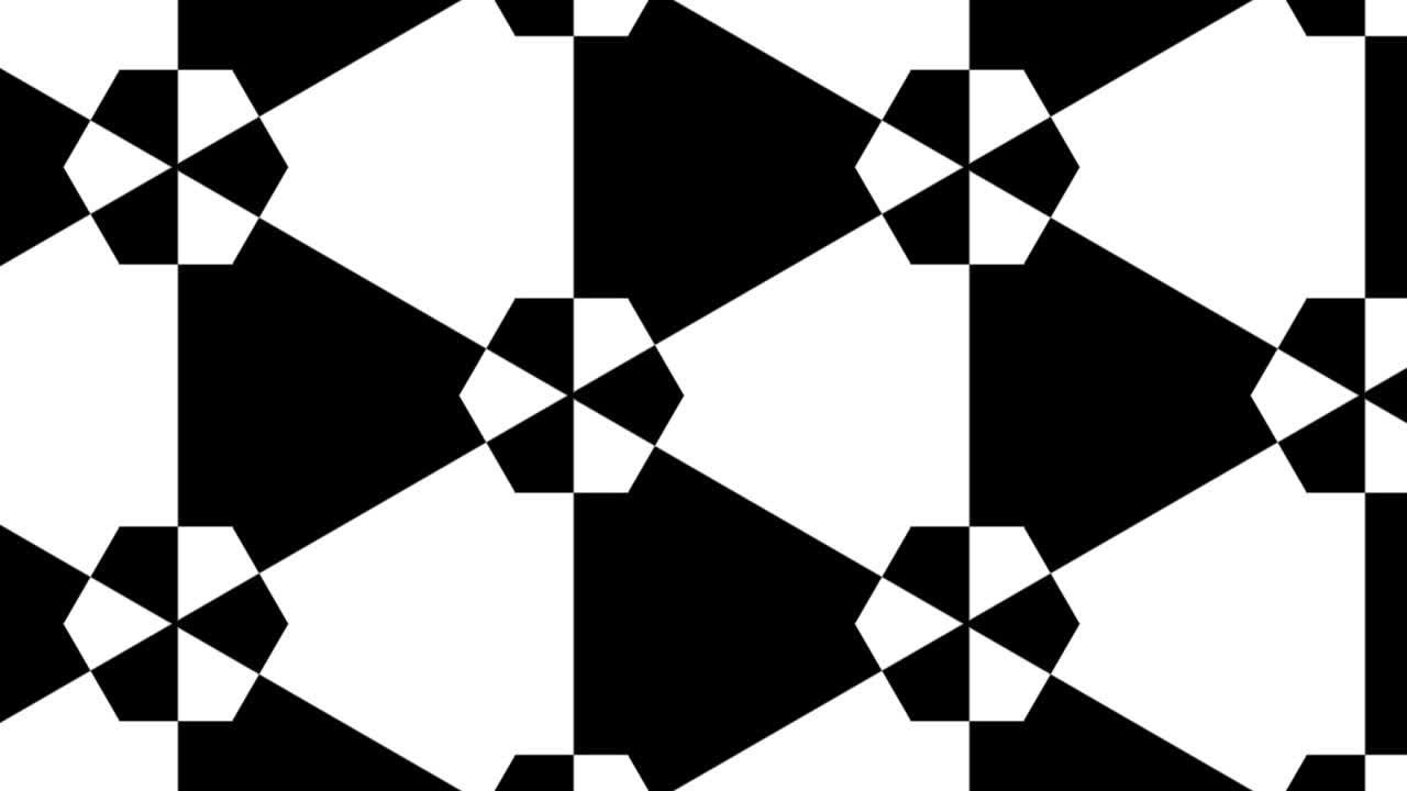 Hexagon honeycomb seamless tiles swirled motion animation graphic